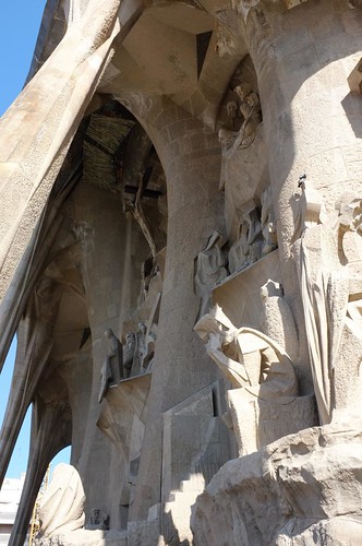 visiting La Sagrada Família