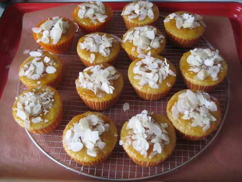 Vegan Apricot-Almond Cupcakes