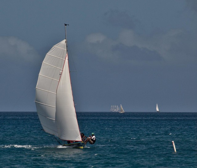 Grenada Sailing Festival Work Boat Regatta 2012