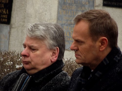Bogdan Borusiewicz i Donald Tusk