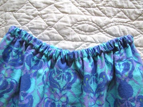 flannel blue pp waist