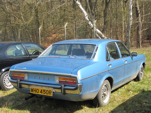 1976 Ford Granada GL 3000 Easily my favourite thing that I came across in
