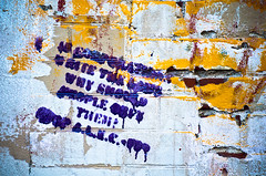Unclear Message Graffiti