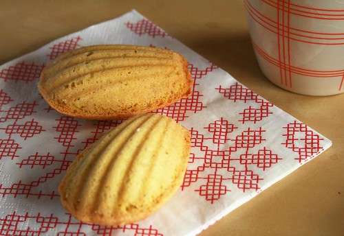madeleines for afternoon tea