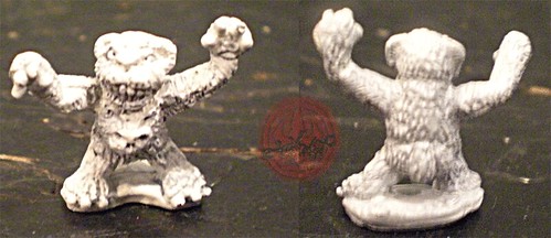 Dark Horse Miniatures :: TEENAGE MUTANT NINJA TURTLES - "The Terror Bears" { 15 mm } / NIGHTMARE BEAR i (( 1986 )) 