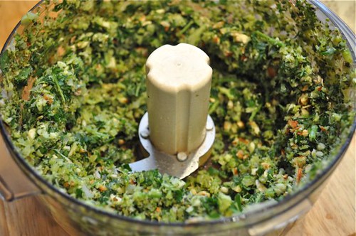 broccoli pesto/processing 1