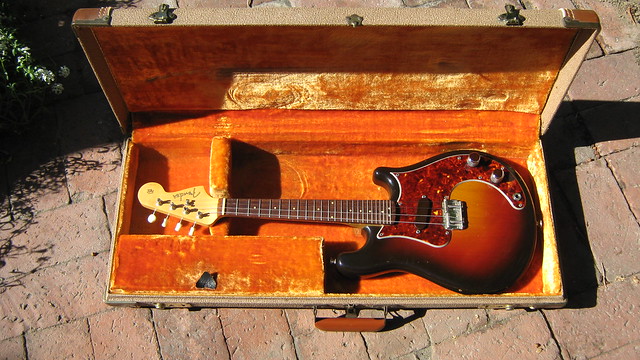 Here's a 1960 Fender Electric Mandolin affectionately known as the 