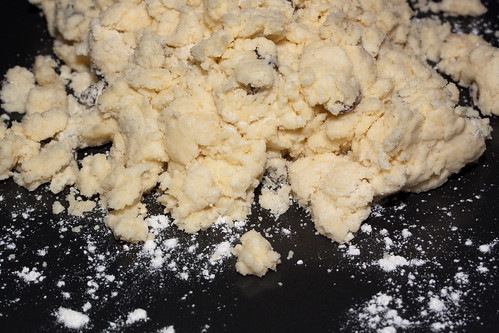 scones  - create a smoothish dough