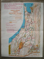 Jim Plant Memorial Ski Orienteering Contest Map