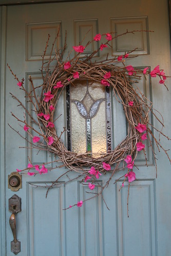 Spring Wreath Finished