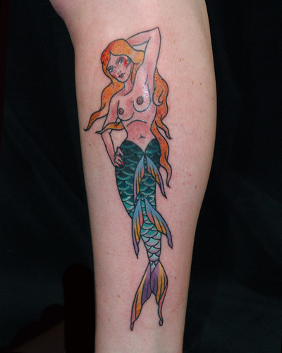 Mermaid by Levi Polzin  by UndertheNeedle