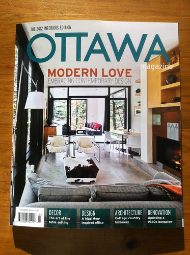 new magazine with projects from almost everyone who's working on our house right now