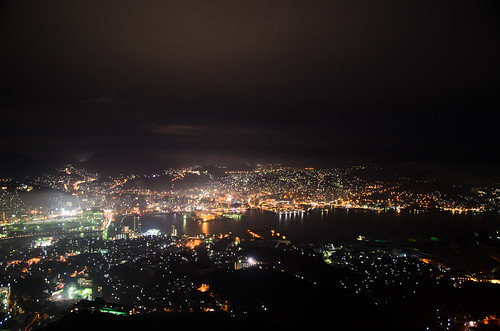 Night View From Mt.Inasa