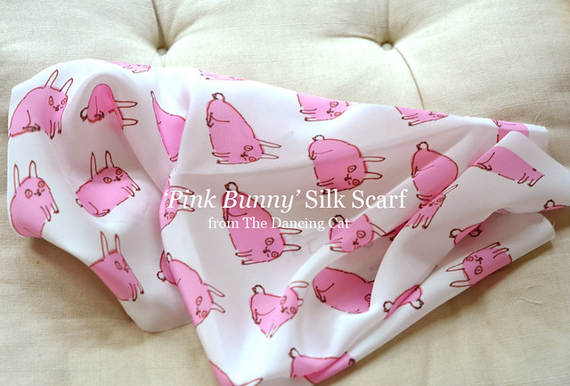 Pink Bunny Scarf!