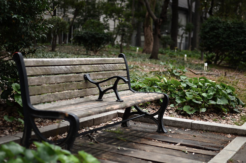 a bench by hyossie