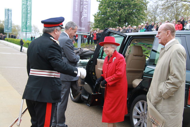 Queen visits Greenwich