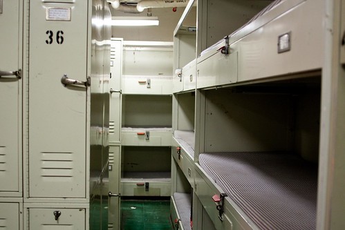 Enlisted Sailors' Bunks, USS Midway