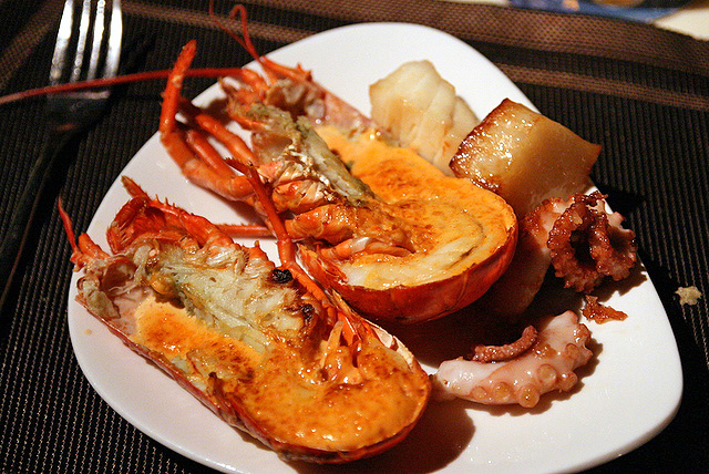 Lobster mentaiyaki