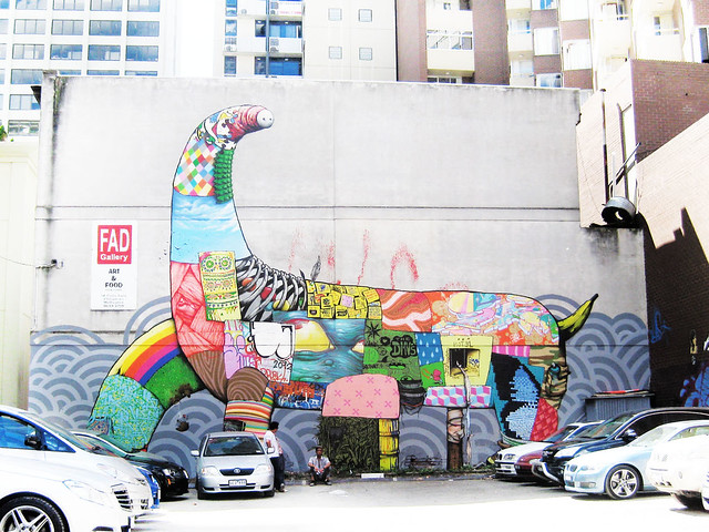 Mural - Chinatown, Melbourne