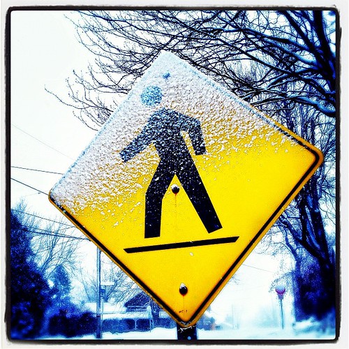 Beware winter walking