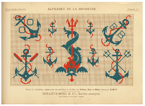 015-Alphabet de la Brodeuse1932- Thérèse de Dillmont