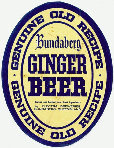 Bundaberg Ginger Beer label