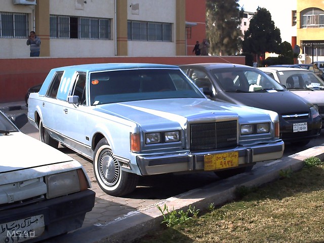 Old Lincoln Limousine New Damietta Egypt