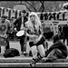 drumming and dancing for Occupy Wall Street