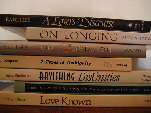 What we talk about when we talk about love (book spine poems, #5)