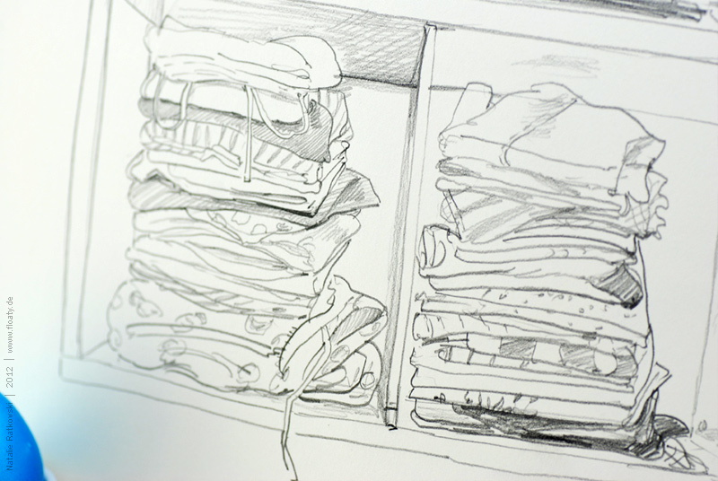 Рисовальный флешмоб: результаты зарисовок вещей в шкафу Things..., detail
