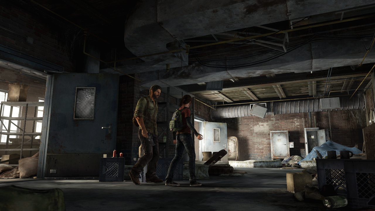 The Last of Us - Joel and Ellie talking