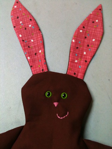 Bunny doll in progress