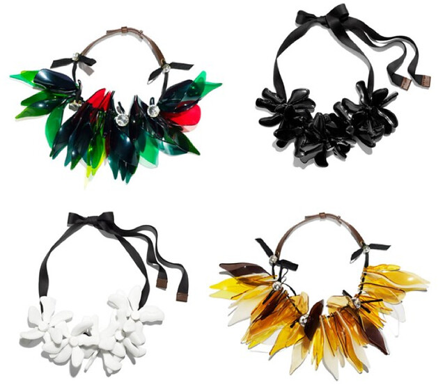 Marni for H&M - tiki necklaces