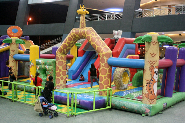 Massive bouncy castle for kids!