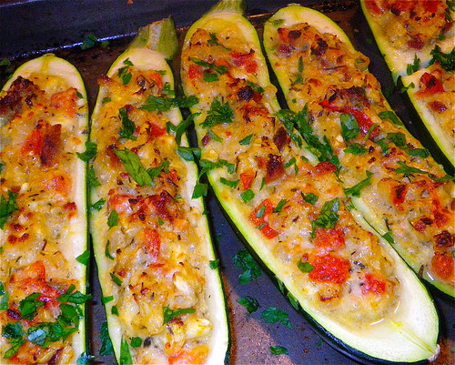 Stuffed Zucchini by annbumbly