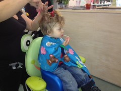 Lollipops as bribery to get a hair cut...I am ALL for it! by Guzilla