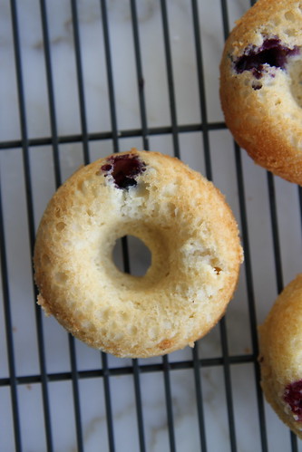 blueberry cream donuts