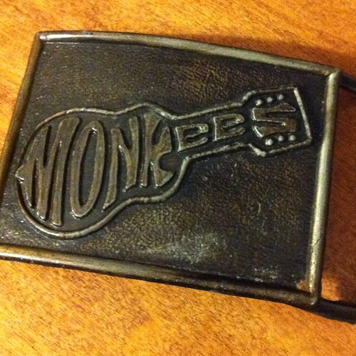 Monkees belt buckle.