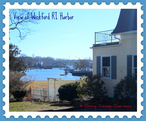 Wickford RI harbor view- waterfront real estate