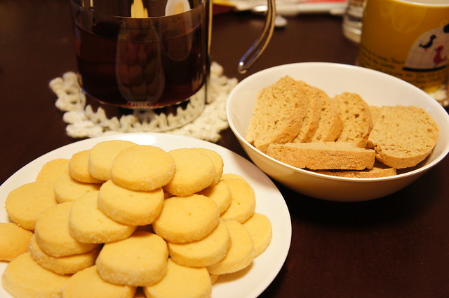 食後の紅茶＆クッキー