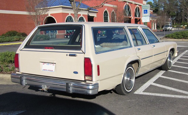 Ford LTD wagon Spotted again at Lowe's Chapel Hill