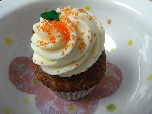 Carrot cupcake.