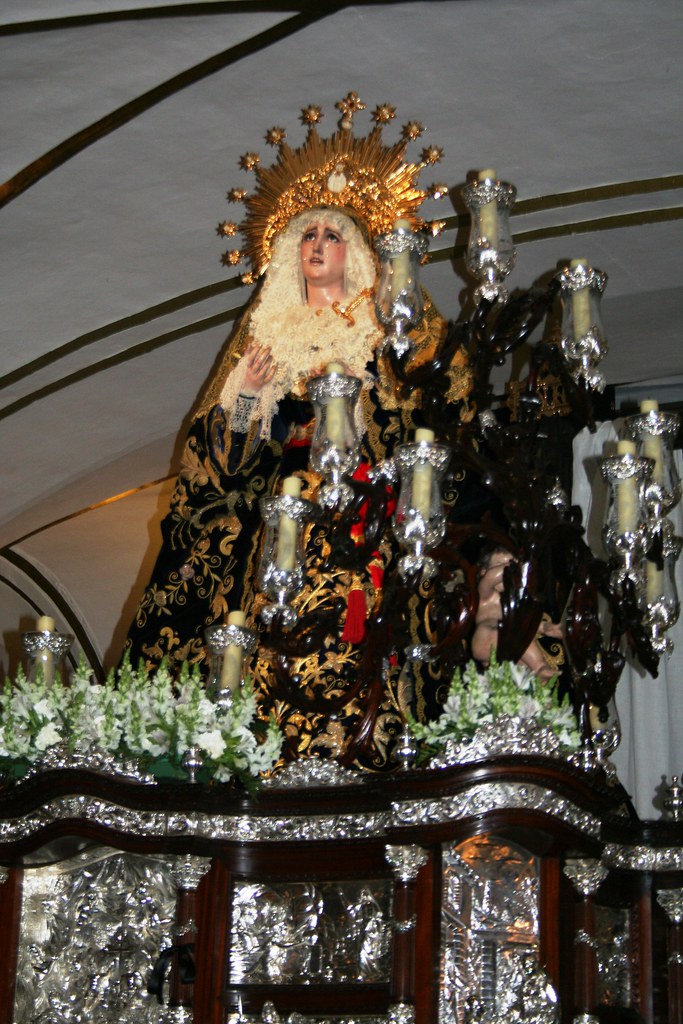 Nuestra Señora de la Soledad, Iglesia de San Buenaventura, Sevilla 2011 3