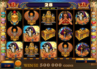 Throne of Egypt Free Spins