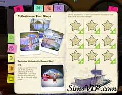 Host Sims Coffeehouse Venue - Reward