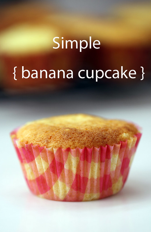 Simple Banana Cupcake