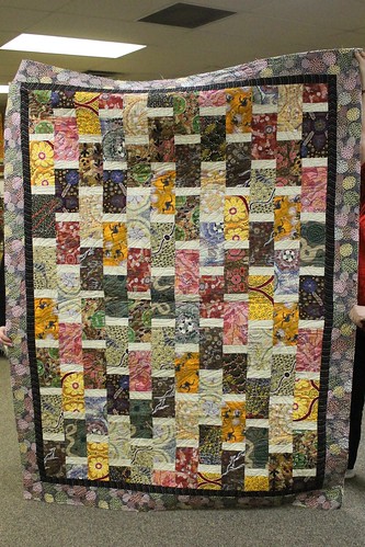 Brick and Mortar Quilt by Cathy Gordon