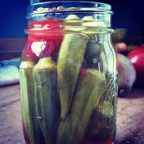 pickled okra