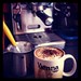 Grande two pump (homemade) vanilla almond breeze latte posted by Matt Vekasy to Flickr