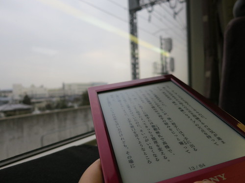 reading in the train